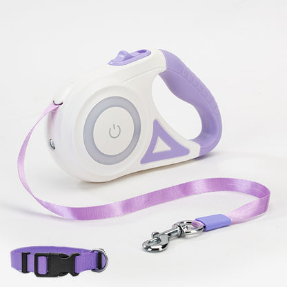 Retractable Dog Leash with LED Lights