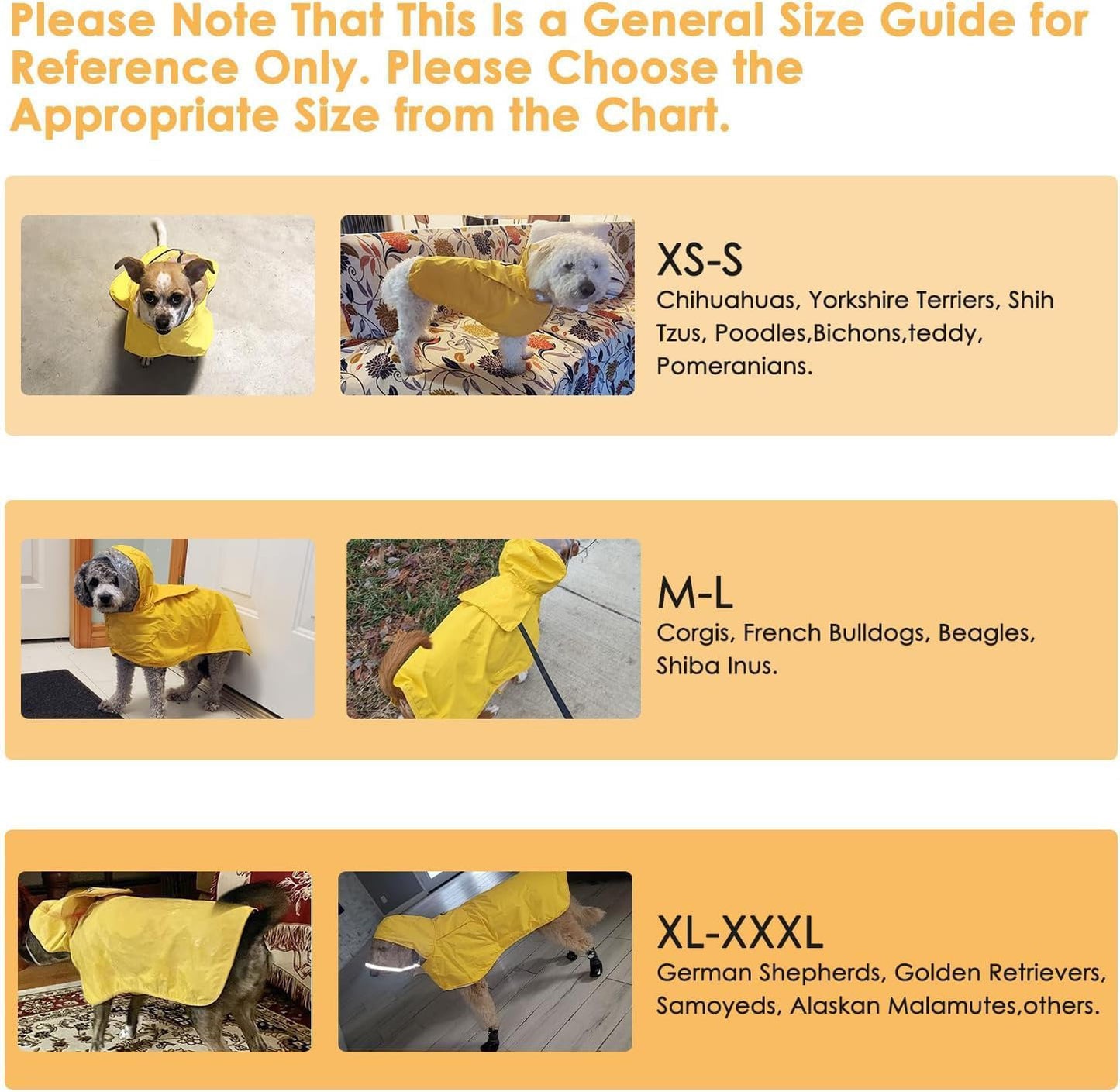 Waterproof Dog Raincoat – Soft, Breathable Hooded Jacket with Transparent Cap