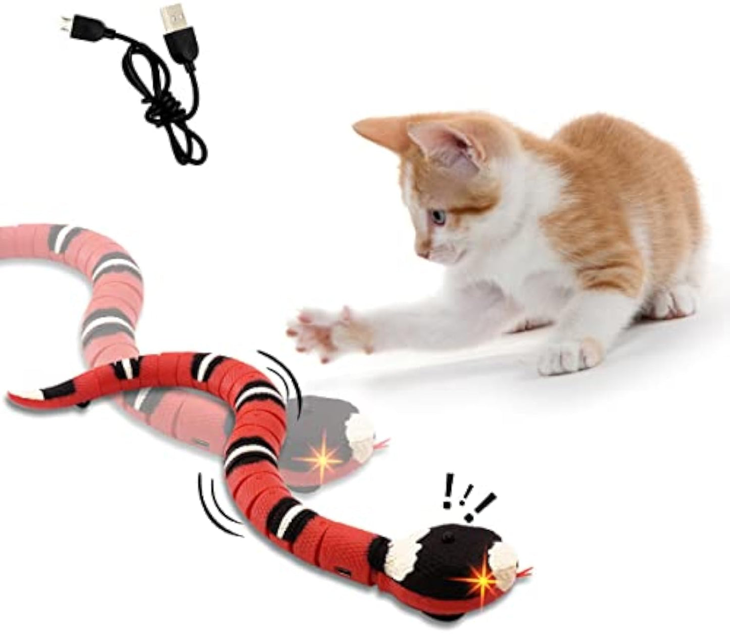 ToyTigris Sensing Snake Cat Toy