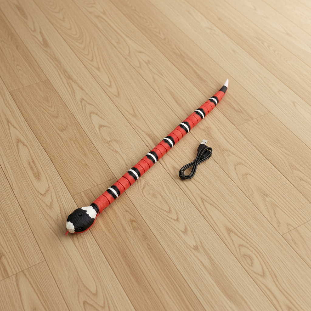 ToyTigris Moving Snake Cat Toy
