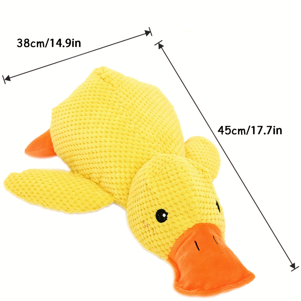 Soft Squeaky Duck Dog Toy