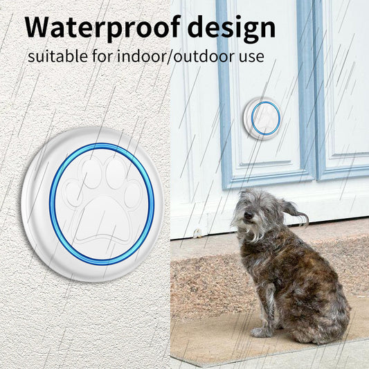 Wireless Pet Doorbell – Touch & Waterproof