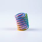 Colorful Plastic Spring Cat Toy 4PCS Interactive Pet Supplies