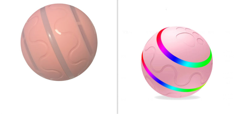 USB Katzenspielzeug: Interaktiver smarter rollender Ball