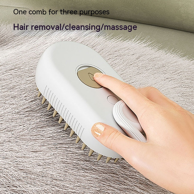 ToyTigris Cat Steamy Brush 3 In 1