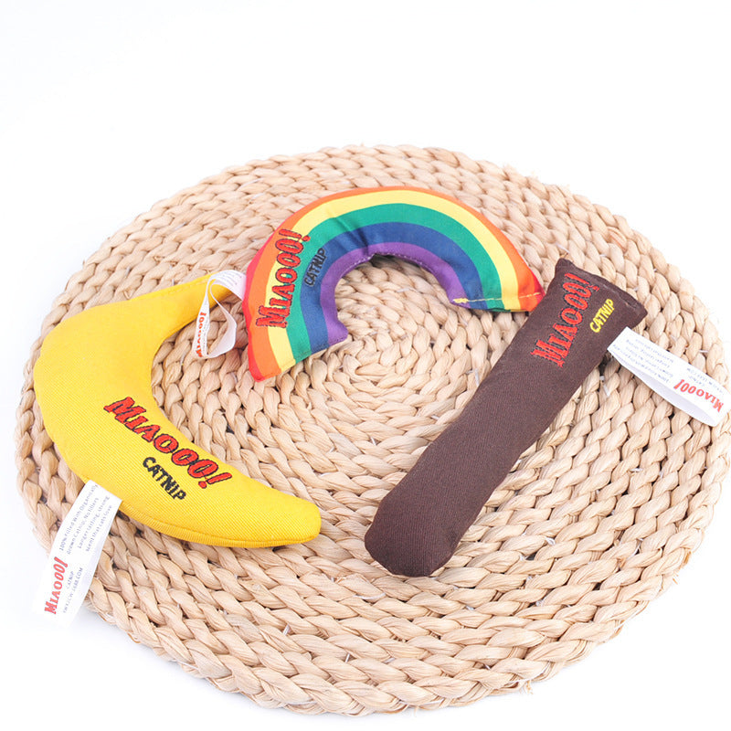 Fully Stuffed Plush Catnip Toy