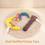 Plush Catnip Banana Cat Toy