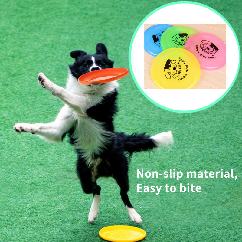 Silicone Flying Discs for Dogs - Pet Training Toy