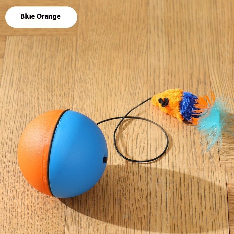 ToyTigris Intelligent Moving Ball With a Mouse Tail