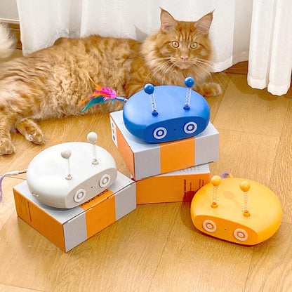 ToyTigris Interactive Cat Laser Toy with Timer