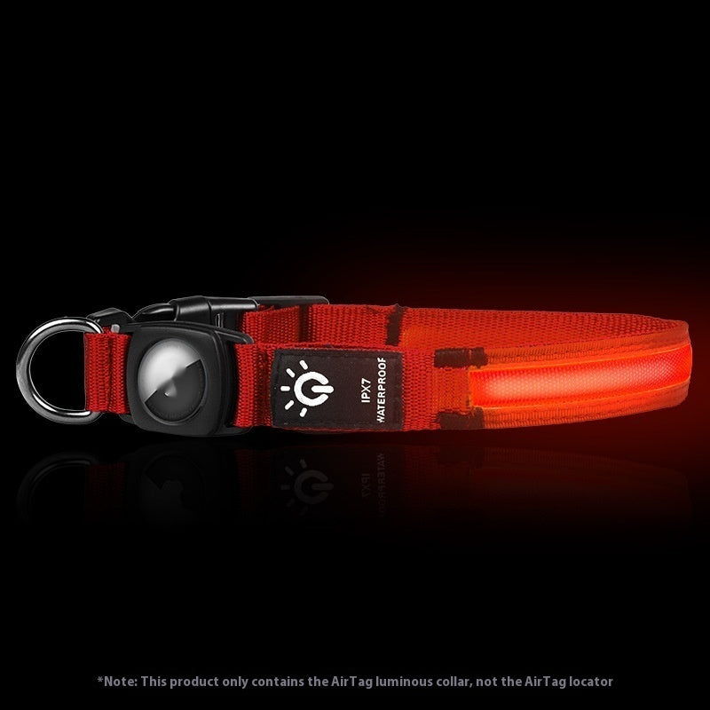 Wasserdichtes LED-Halsband für Haustiere