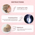 Cat Nail Clipper With Light