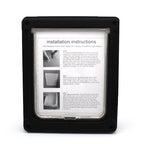 Plastic Pet Door With Durable Swing Flap Gate