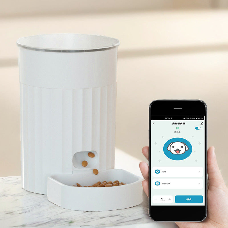 PAPIFEED Automatic Cat Feeder App-Controlled Portion & Schedule Management