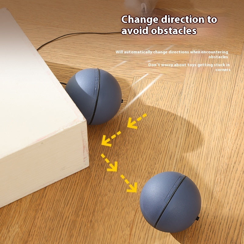 ToyTigris Intelligent Moving Ball With a Mouse Tail