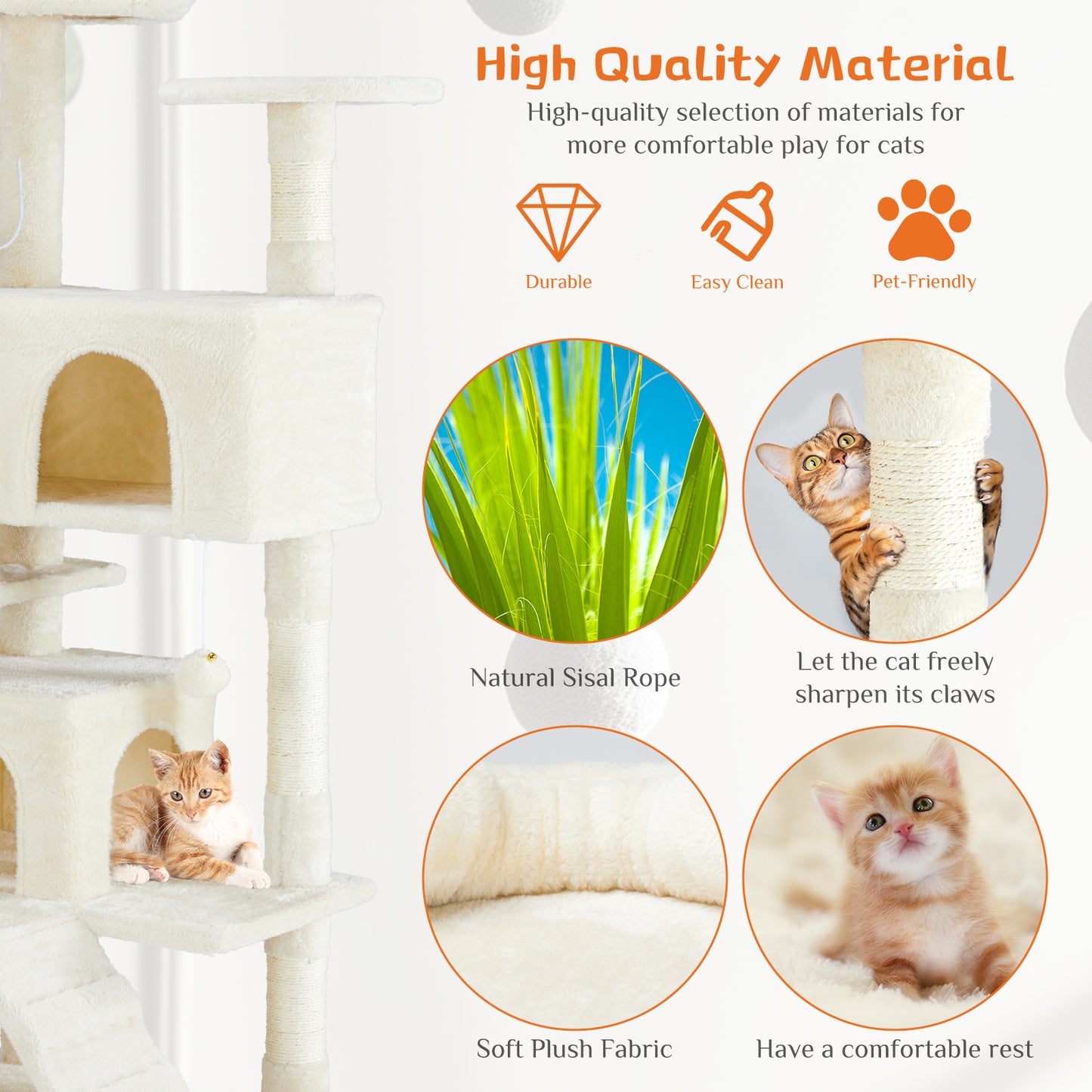 Multi-Functional Cat Climbing Tree