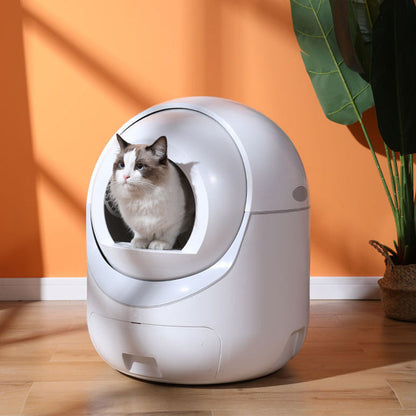 Fully Automatic Deodorizing Cat Litter Box – Self-Cleaning & Enclosed