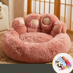 Plush Paw Pet Bed