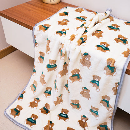 Soft Warm Pet Blanket – Cozy Dog & Cat Sleep Pad and Bed Cover