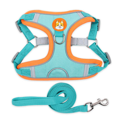 Soft Chest Strap Dog Harness Comfortable & Reflective