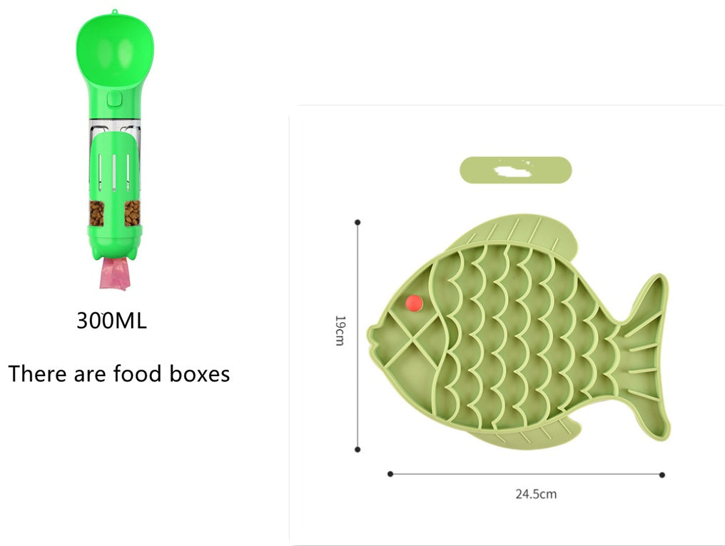 Dog Silicone Fish Slow Feeding Mat