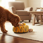 Simulated Plush Beehive Dog Toy with Squeaker