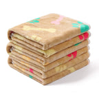 Confetti Bone Paw Print Pet Blanket