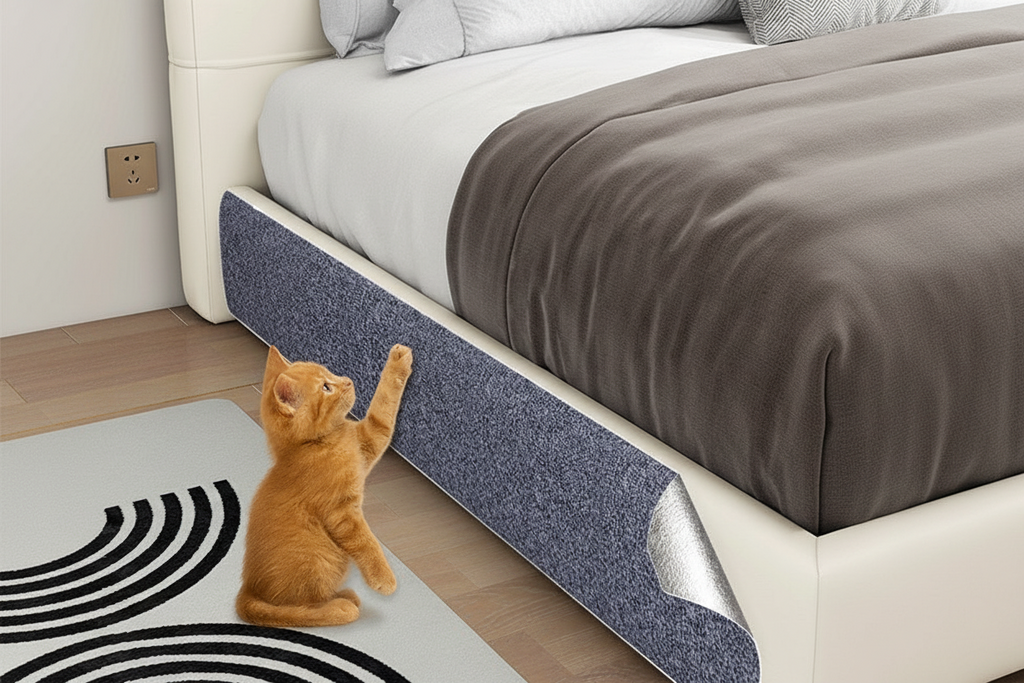 Self-Adhesive Cat Scratch Guard for Furniture and Walls
