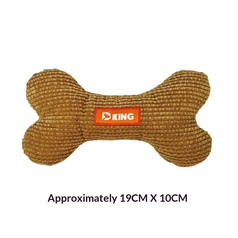ToyTigris King Bone Dog Chew Toy