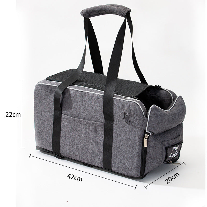 Pet Car Seat Carrier Bed