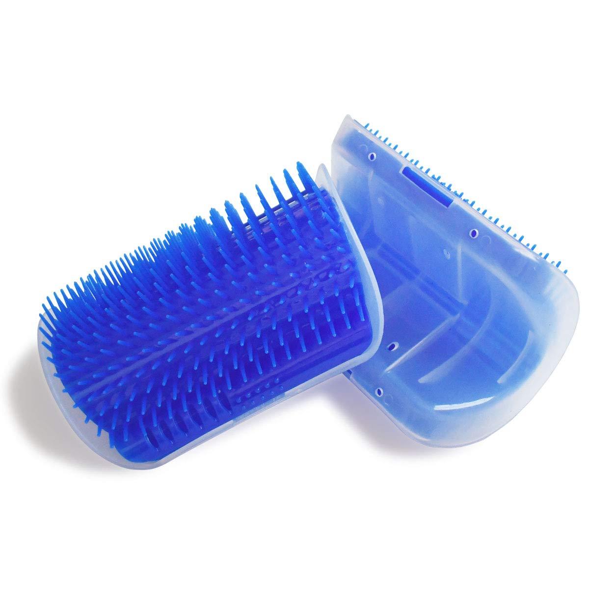 Cat Self-Groomer Corner Wall Hair-Removing Massage Brush