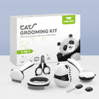 ToyTigris 7-Piece Panda Grooming Kit for Cats and Dogs