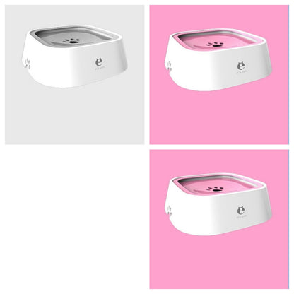 1.5L Pet Water Bowl Anti-Overflow
