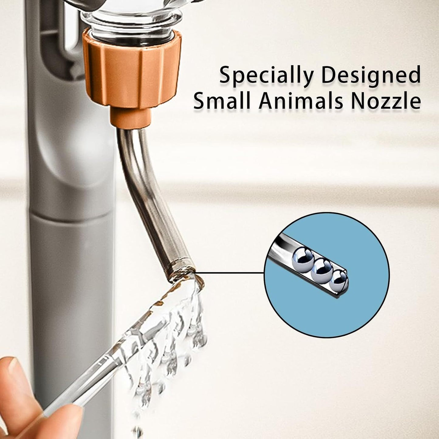 Small Pet Cage Water Bottle Leak-Proof Drinking Bottle for Small Animals