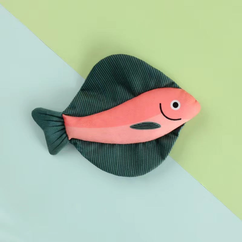 Plush Fish Catnip Toy