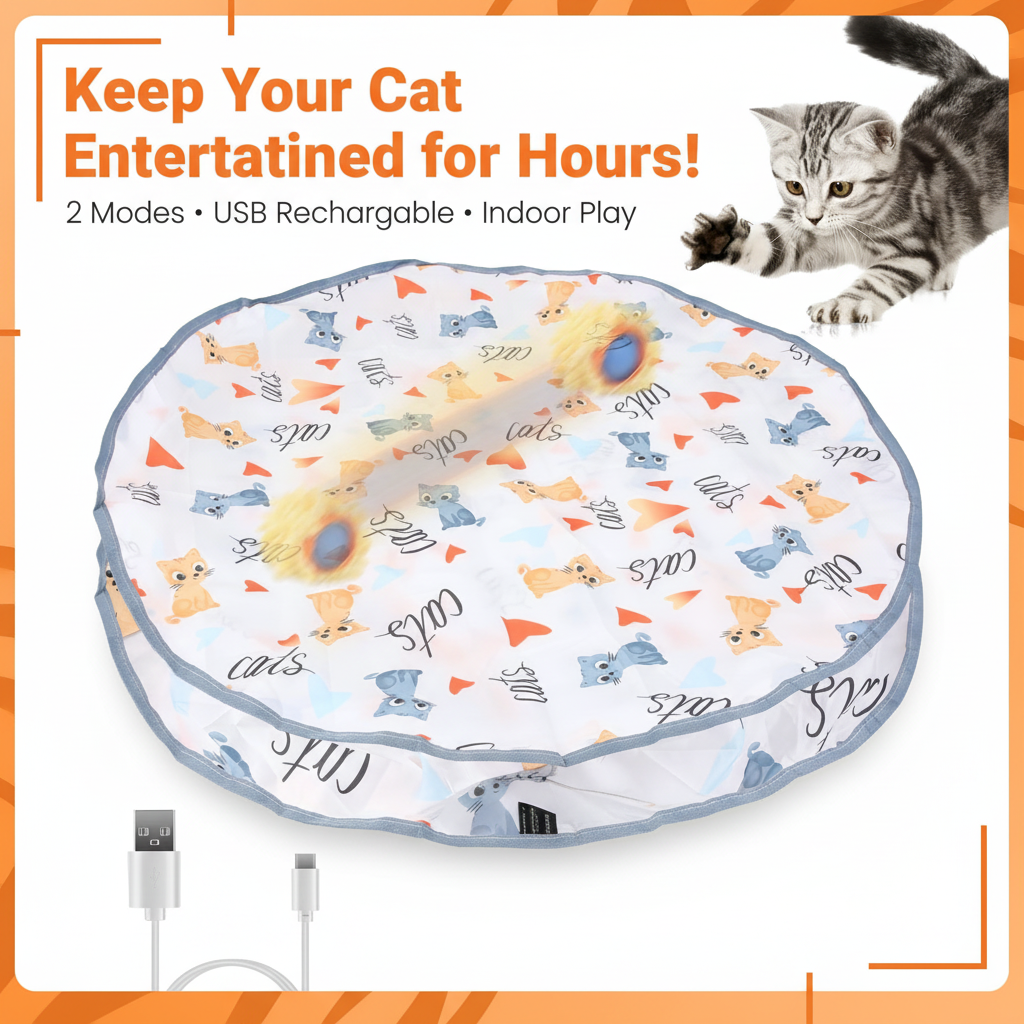 ToyTigris Hide and Seek Interactive Cat Toy