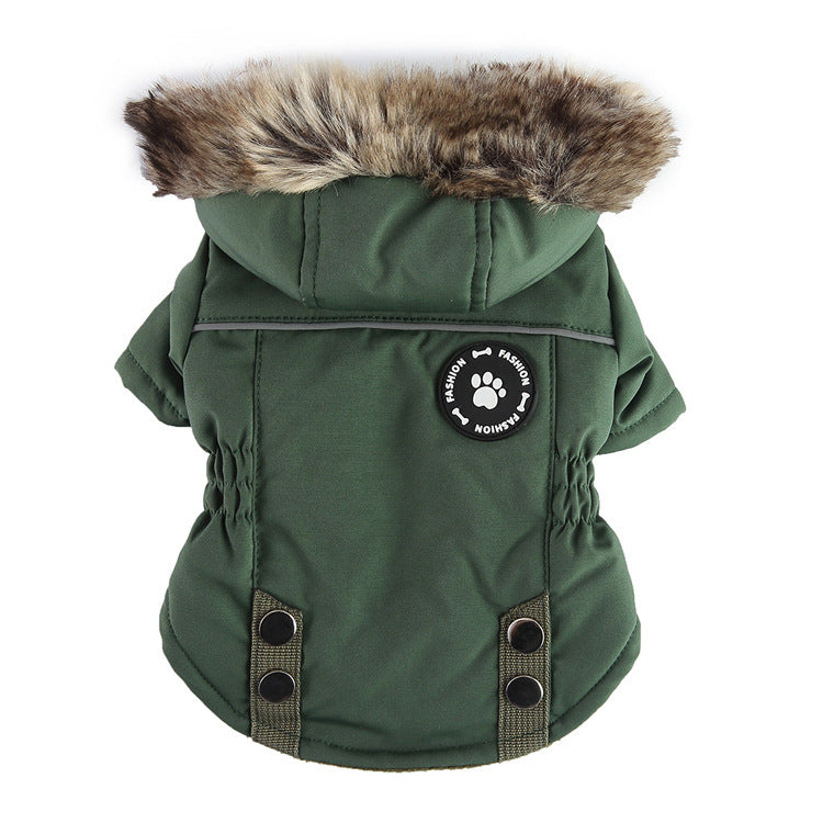 Winter Zipper Dog Jacket