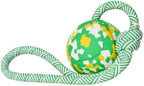 Natural Solid Rope Rubber Ball Dog Toy