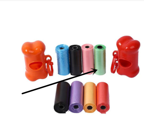 Dog Poop Bags For Waste Refuse Cleanup