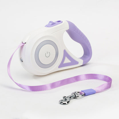 Retractable Dog Leash with LED Lights