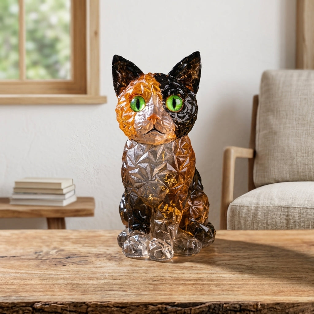 ToyTigris Crystal Pet Acrylic Decoration