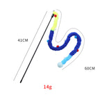 Colorful Plush Wands Cat Toy