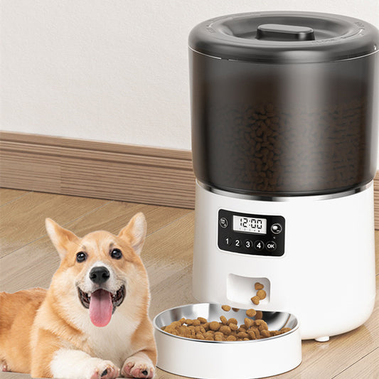 Automatic Pet Feeder – Timed & Portion Controlled Feeding for Cats & Dogs