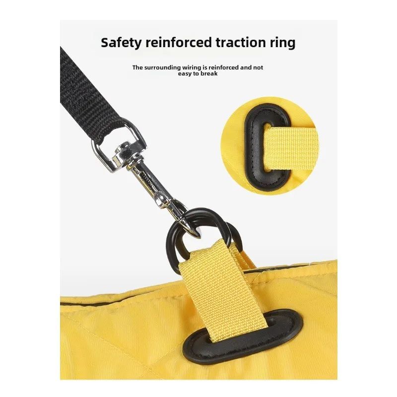 Large Dog Winter Coat: Waterproof, Warm, Reflective Jacket