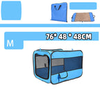 Portable Pet Travel Carrier Bag with Safety Zippers
