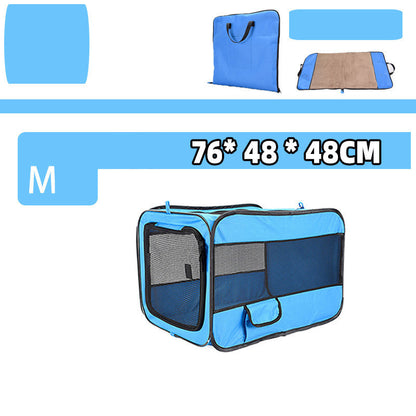 Portable Pet Travel Carrier Bag with Safety Zippers