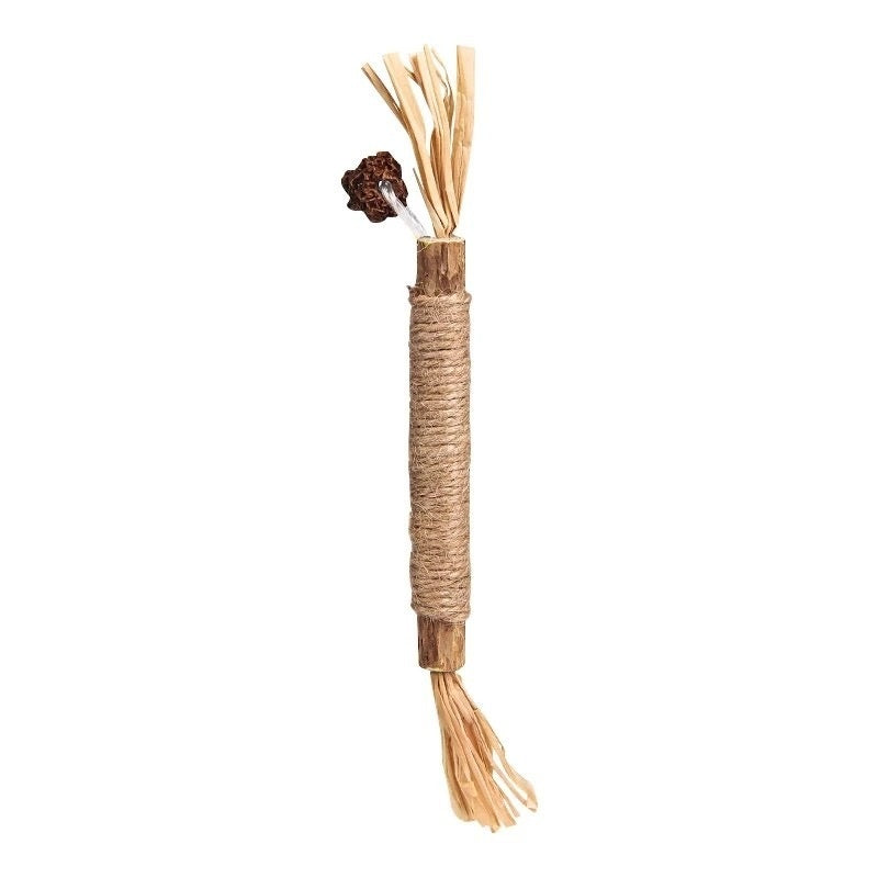 ToyTigris Natural Sisal Catnip Dental Stick