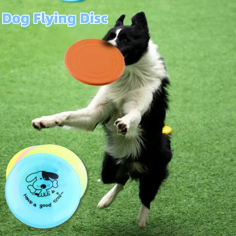Silicone Flying Discs for Dogs - ToyTigris Pet Training Toy