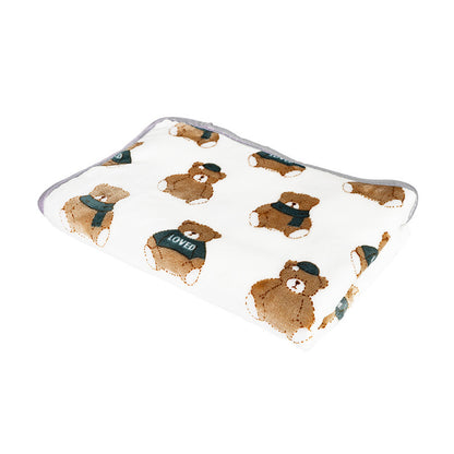 Soft Warm Pet Blanket – Cozy Dog & Cat Sleep Pad and Bed Cover