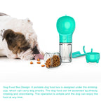 3 In 1 Pet Water Bottle Feeder Bowl Garbage Bag